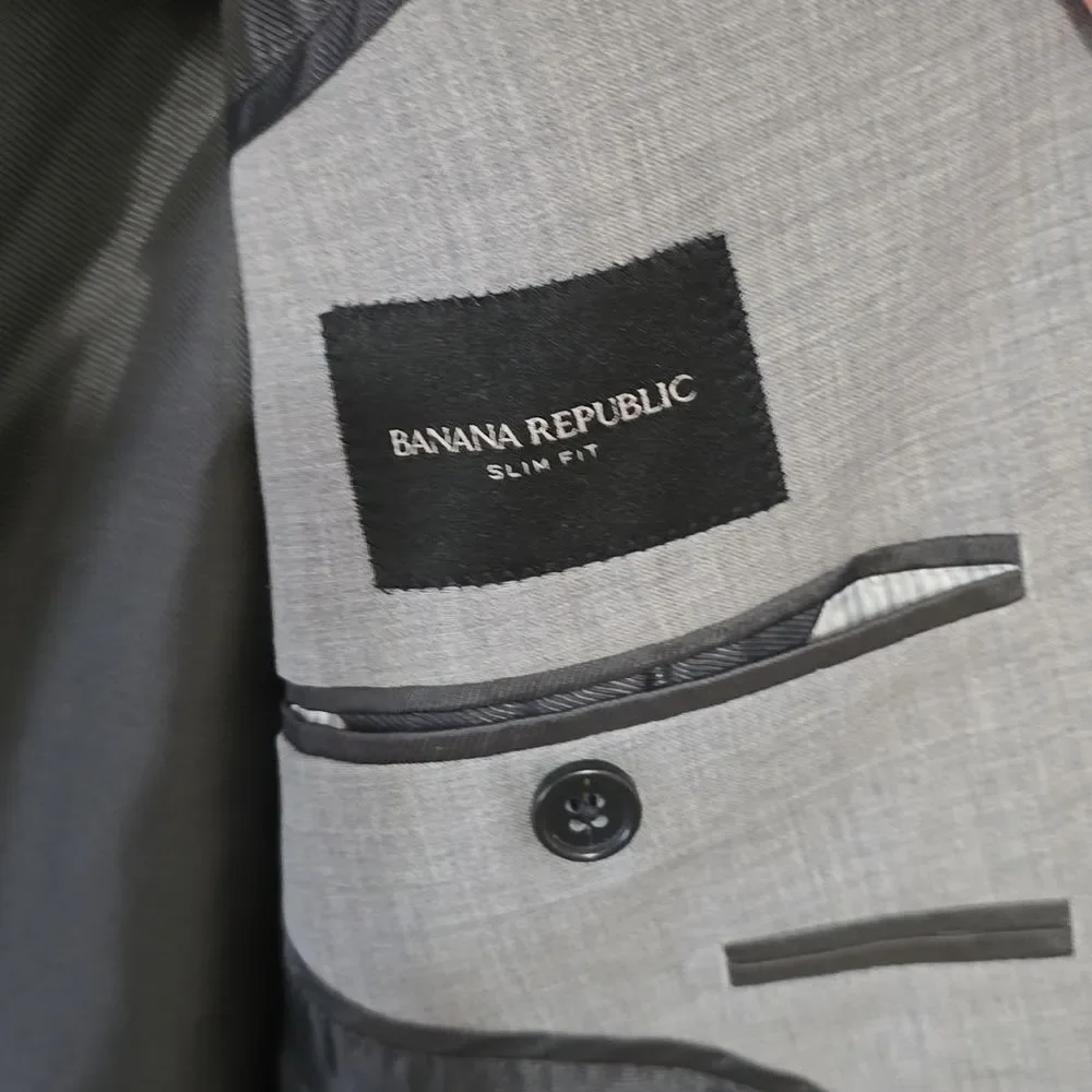 Banana Republic Mens Wool Blazer 38R